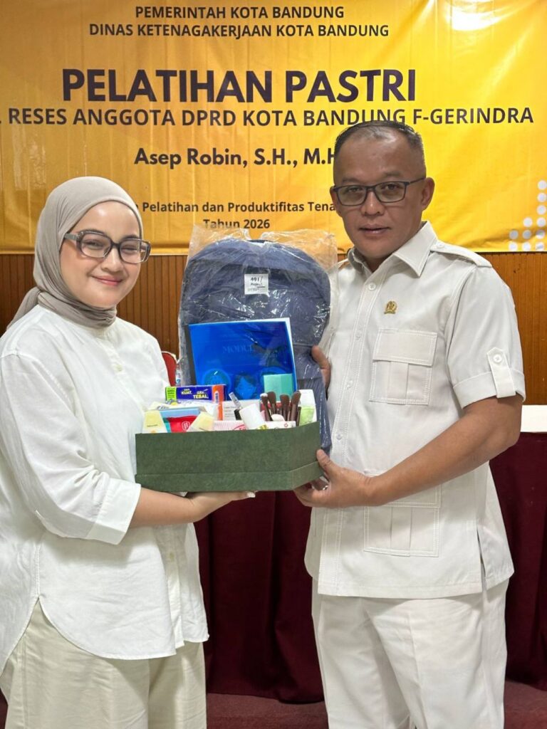 Asep Robin Berkomitmen Terus Perjuangkan Program Pelatihan Keterampilan Masyarakat